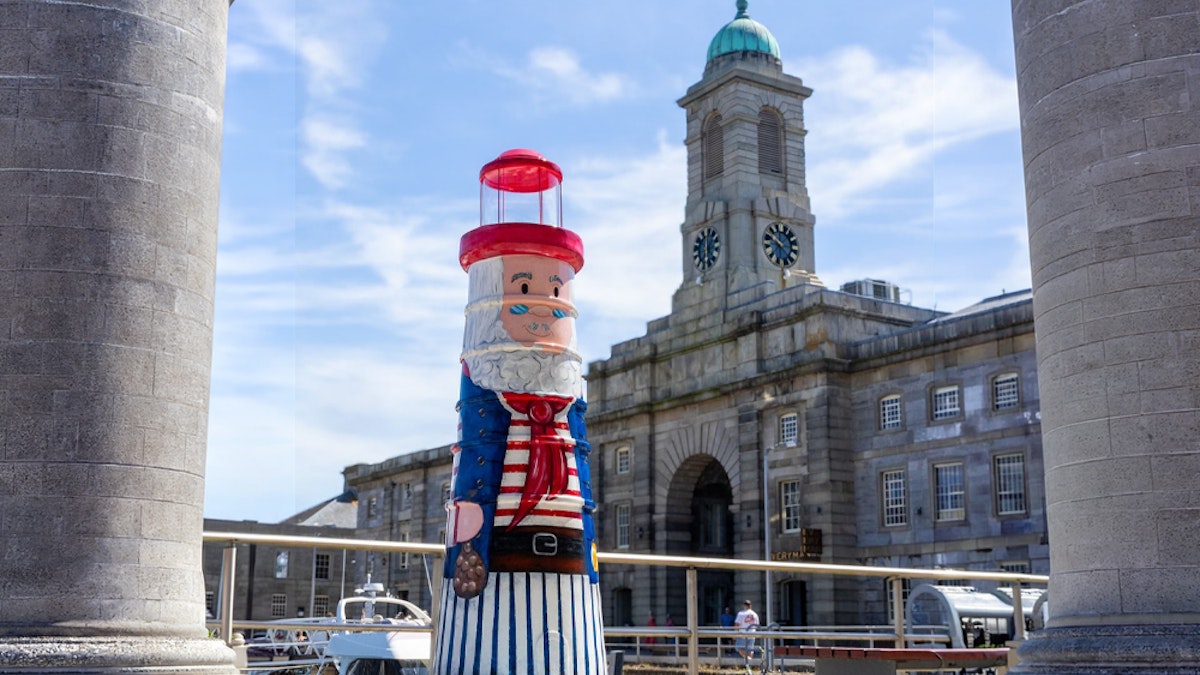Lighthouses Light Up Royal William Yard