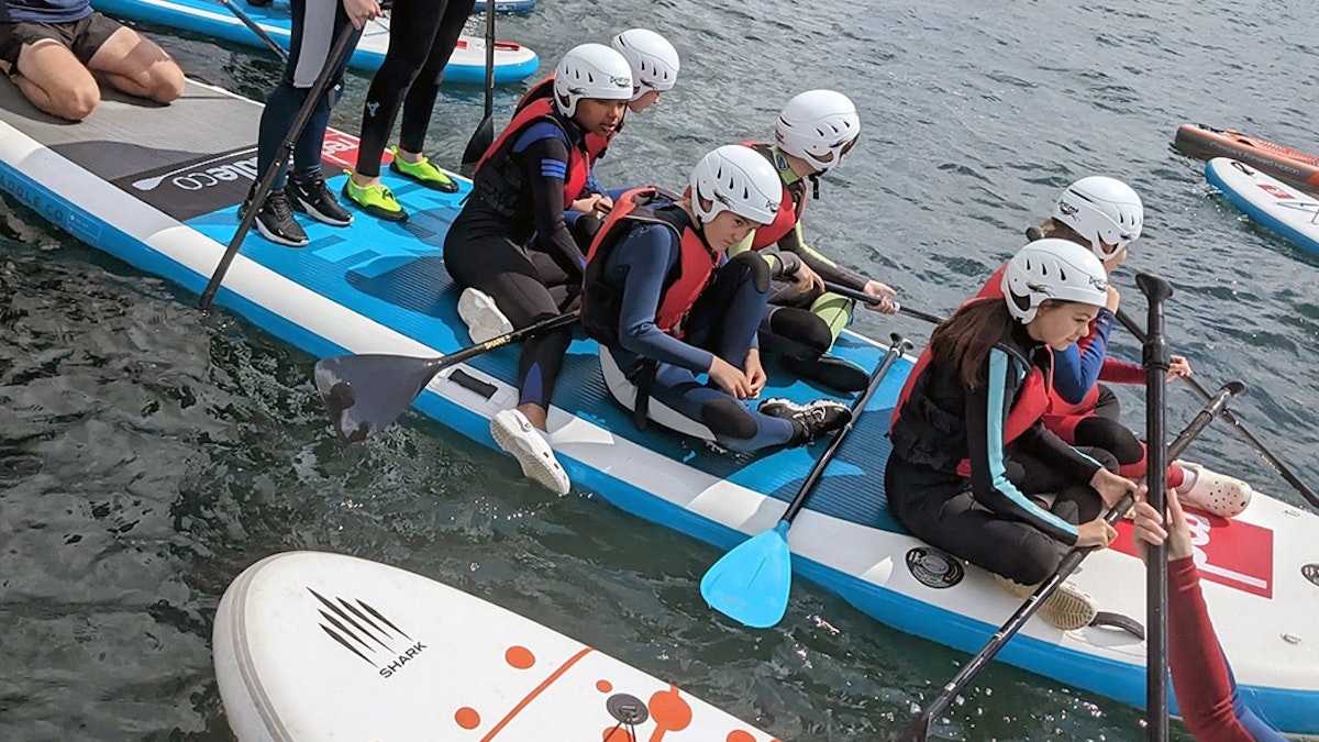 SUP Holiday Club with South West SUP